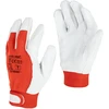 Lahti Pro Rękawice Raudonos odinės pirštinės l272008p, 12 porų, "8", ce, Lahti