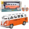 Lean Toys RETRO MIESTO AUTOBUSAS SU NUOTOLINIO VALDYMO PULTU 1:30