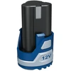 Dedra Rinkinys 12 V „ded7330“ atsuktuvo, „ded7300“ USB/C ir „ded7320“ 2,0 Ah akumuliatoriaus rinkinys