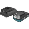 Dedra Rinkinys Rinkinys ded7032 2.0Ah akumuliatorius + ded7038 įkroviklis