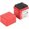 Raidžių ir skaičių žymeklių rinkinys, 6 mm, 36 vnt., AMIO-04935