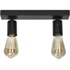 Orno RIO SP 2, sieninis-lubinis šviestuvas, E27, max. 2x60W, IP20, juodas