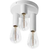 Orno RIO SP 3, sieninis-lubinis šviestuvas, E27, max. 3x60W, IP20, baltas, apvalus