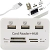 Rozdzielacz 7in1 USB šakotuvo kortelių skaitytuvo adapteris SD micro greitas skirstytuvas