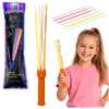 Lean Toys Neoninį švytėjimą skleidžiantis lazdelės rinkinys su 6 švytinčiomis lazdelėmis, 29 cm, vakarėliams, vaikams ir suaugusiems