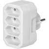 Orno Rozgałęźnik 4x2P euro skirstytuvas, baltas