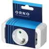 Orno Rozgałęźnik Skirstytuvas 2x2P + 1x2P+Z (Schuko), baltas