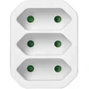 Orno Rozgałęźnik Skirstytuvas 3x2P euro, baltas