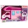 Lean Toys Lėlių namelis kemperis su LED šviesomis 42 dalys