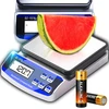 RTO Elektroninės svarstyklės parduotuvėms, virtuvėms, maitinimo įstaigoms, vienetų skaičiavimui 15 kg 1 g