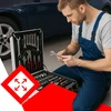 RTO Įrankių rinkinys i kluczy dėklas narzędziowa klucze 187 elementy duży xxl