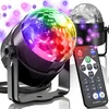 RTO Kula disco dyskotekowa projektorius rgb led reflektor na impreze laser + pilot -e113