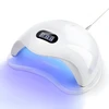 RTO Lampa do paznokci uv led 48w do hybryd żeli lcd led usb manicure pedicure