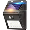 RTO LED saulės lempa su judesio ir prieblandos jutikliais, lauko, skirta sodui, 20 LED, IP65 - E006