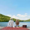 RTO Mata koc plażowy piknikowy neperšlampamas duży 180x150 -s158 raudona