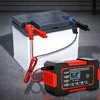 Prostownik, Automatinis automobilio akumuliatoriaus įkroviklis su remonto funkcija, išmanusis 12 V LCD ekranas - ER1084