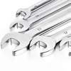 RTO Rinkinys plokščių dvikilpių veržliarakčių / combination spanner set
