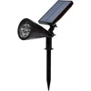 RTO Solarna lampa ogrodowa led wbijana reflektor czujnik zmierzchu punktowa - or1226