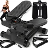 RTO Stepper steper prosty su linkami do ćwiczeń regulacja fitness licznik lcd - s242-1