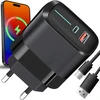 Szybka Greito įkrovimo rinkinys 3in1 kubas + USB C tipo laidas, 20 W greitas įkrovimas - ER1090