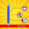 Sensory tubes - 10 pcs. Kruzzel 26693