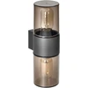 Sieninis šviestuvas Orno SALVIA sodo šviestuvas, 2xE27, maks. 2x15W, IP54, pilkas