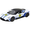 Lean Toys Metalinis sportinis automobilis su šviesomis, garsais, 1:22, baltas