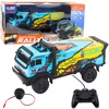 Lean Toys Nuotoliniu būdu valdomas sunkvežimis su garsu, mėlynas