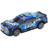 Lean Toys Nuotoliniu būdu valdomas RC lenktyninis automobilis su šviečiančiu korpusu