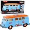Lean Toys Žaislinis Retro Mikroautobusas su Šviesomis ir Garsu, 26.5x11x10.5 cm