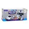 Automobilis - robotas 2in1 Lean toys, baltas