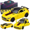 Lean Toys Metalinė sportinė mašina 1:32 geltona
