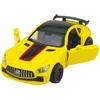 Lean Toys Metalinė sportinė mašina 1:32 geltona