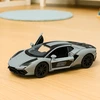 Lean Toys 1:32 Metalinis lenktyninis automobilis su atidaromomis durimis