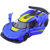 Lean Toys Metalinis sportinis automobilis 1:32 su atidaromomis durimis