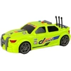 Lean Toys Žalias lenktyninis automobilis 1:16 su garsais