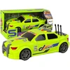 Lean Toys Žalias lenktyninis automobilis 1:16 su garsais