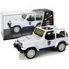 Lean Toys Policijos visureigis su šviesos ir garso efektais, 17 cm