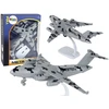 Karinio naikintuvo modelis vaikams Lean Toys HW-605, pilkas