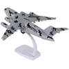 Karinio naikintuvo modelis vaikams Lean Toys HW-605, pilkas
