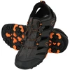 Lahti Pro Sandalai Žygio sandalai PU/megzti pilki-juodi-oranžiniai, "40", lahti