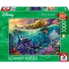 Dėlionė Schmidt Spiele,Disney Schmidt - Thomas Kinkade: Disney - Mažoji undinėlė, Ursula (1000 detalių)