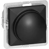 Ściemniacz „Pearl“ LED rotacinis reguliatorius, 230 V, 50 Hz, Pmin: 3 W, Pmax: 35 W, SO-1P/LED, juodas