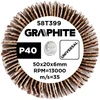 Ściernica Plokštelinis šlifavimo diskas su kotu 50 x 20 x 6 mm, P40
