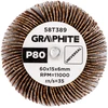 Ściernica Plokštelinis šlifavimo diskas su kotu 60 x 15 x 6 mm, P80