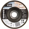 Ściernica Plokštelinis šlifavimo diskas 125 x 22,2 mm, P120