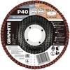 Ściernica Plokštelinis šlifavimo diskas 125 x 22,2 mm, P40