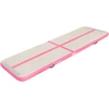 Gimnastikos, akrobatikos takelis Airtrack REBEL 400x100x10 - rožinis