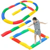 Lean Toys Jutiminis Balansas Sujungiamų Takelių Rinkinys 16 Dėžių + 4 Jungtys