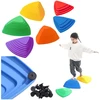 Lean Toys Pusiausvyros akmenys vaikams, 6 vnt.